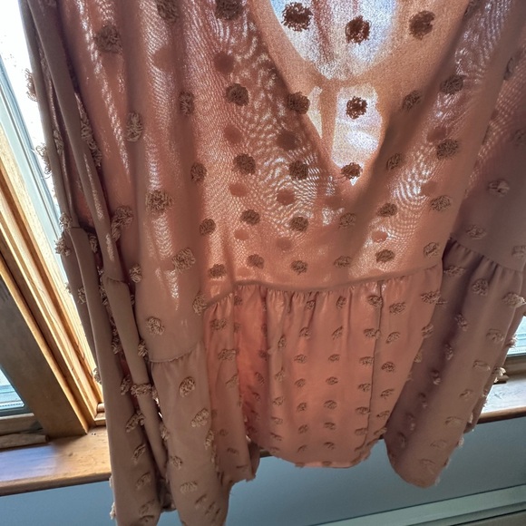 BiBi Rust Textured Blouse - Picture 5 of 6